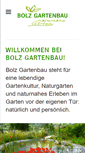 Mobile Screenshot of bolz-gartenbau.ch